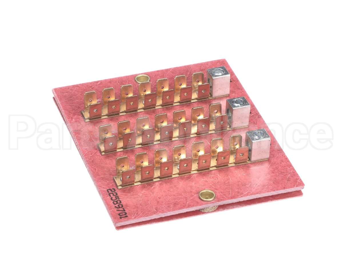 22589701 Compatible Heatcraft 3 Pole Terminal Block