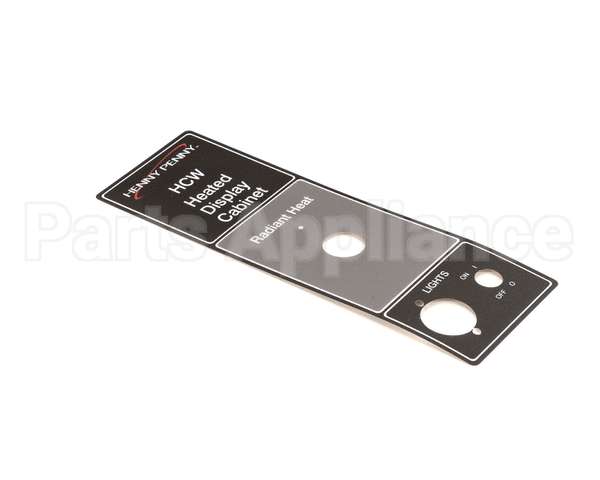 22612 Henny Penny Decal - Top Control Panel