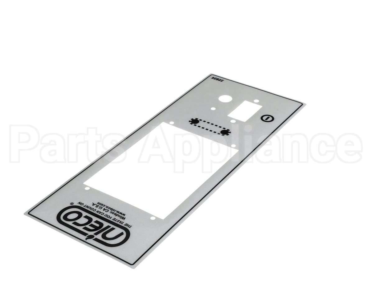 22624 Nieco Label,Control Box,Multi Speed