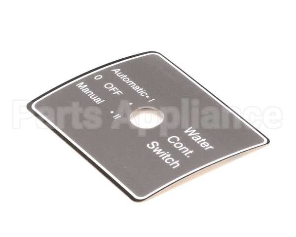 22674 Henny Penny Decal - Water Control Switch