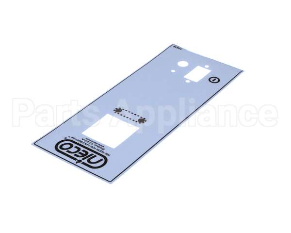 22878 Nieco Label, Control Box, Std, Jf-G