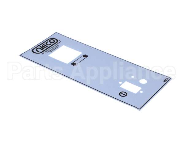 22878 Nieco Label, Control Box, Std, Jf-G