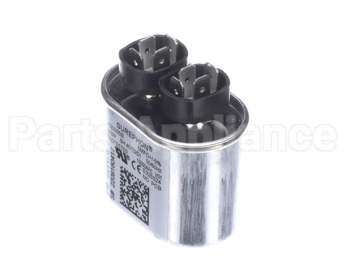 22W78 Lennox 5Mfd Capacitor 370V, Oval
