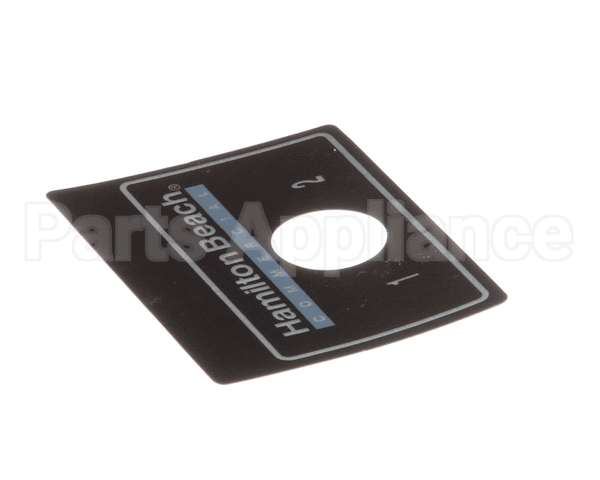 230047800 Hamilton Beach Nameplate Switchplate