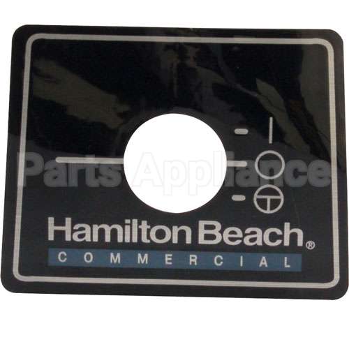 230047900 Compatible Hamilton Beach Nameplate (Blender)