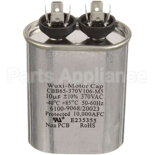 23077 Compatible Blodgett Capacitor, Run10Mfd, 370V