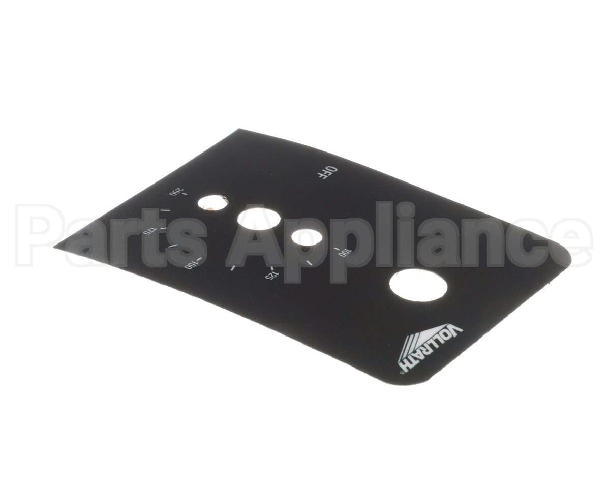 23877-1 Vollrath Control Label- Retro Warmer