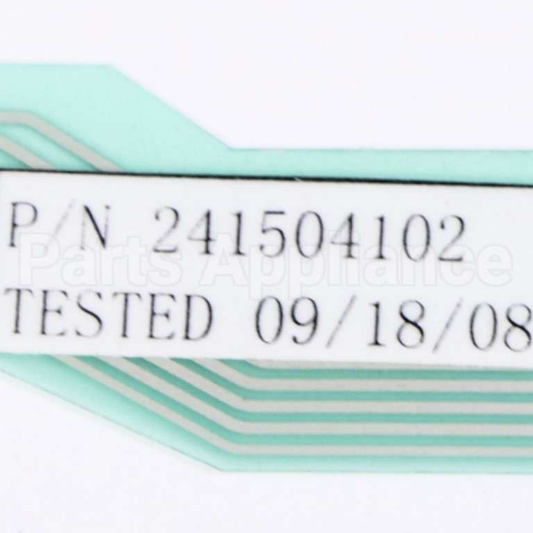 241504102 Frigidaire Membrane-Switch