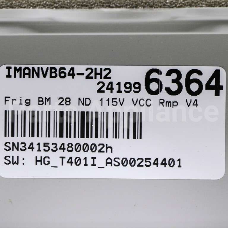 241996364 Frigidaire Board-Main Power