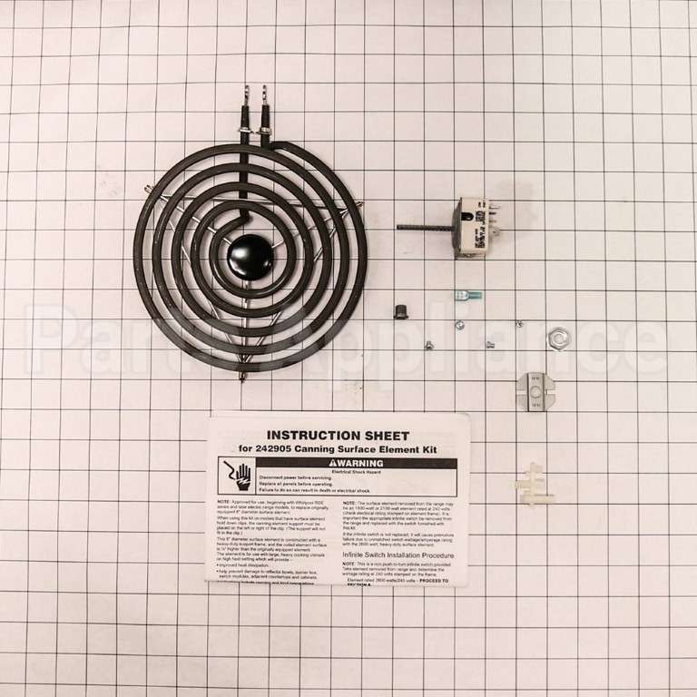 242905 Whirlpool Canning Element