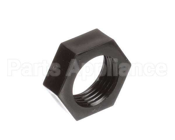 24566.0000 Bunn Nut,Shank-Blk Plastic .375Nps