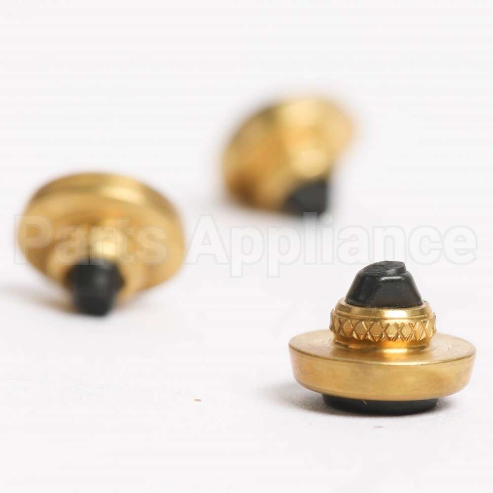 249847P Fisher Paykel Kit Foot Brass-Rubber (4 Pkt)