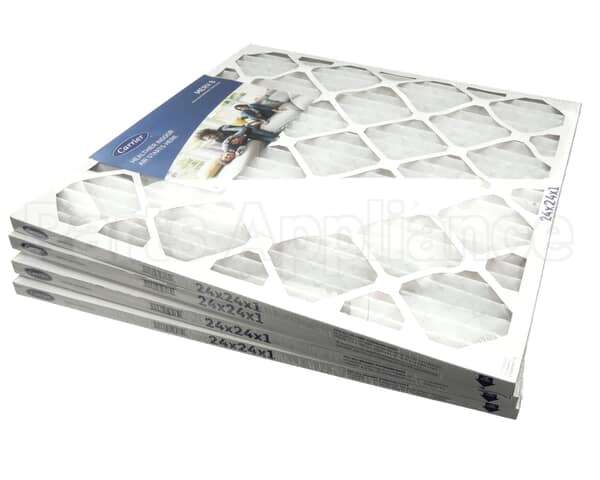 24X24X1-M8-C-P4 Carrier Merv 8 1" Filter Pack