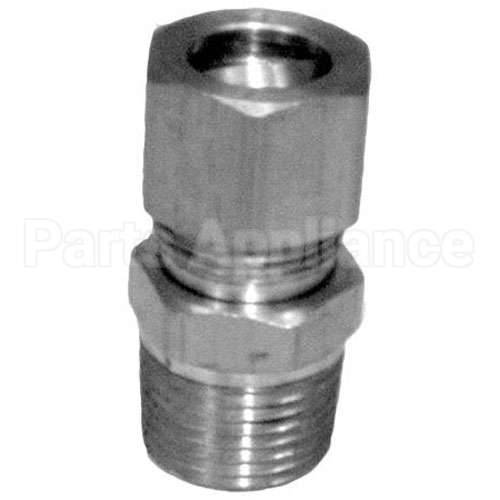 25050 Compatible Comstock Castle Adapter 7/16 Tube X 3/8 Mpt
