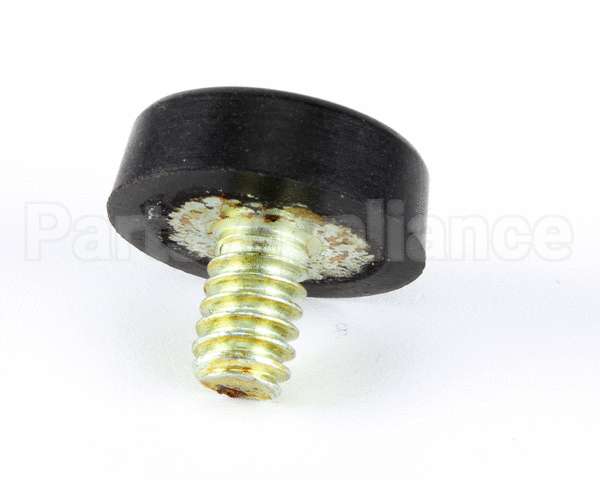 25137.0000 Bunn Foot,Blk Sbr-.75Odx.25Ht.25Thd