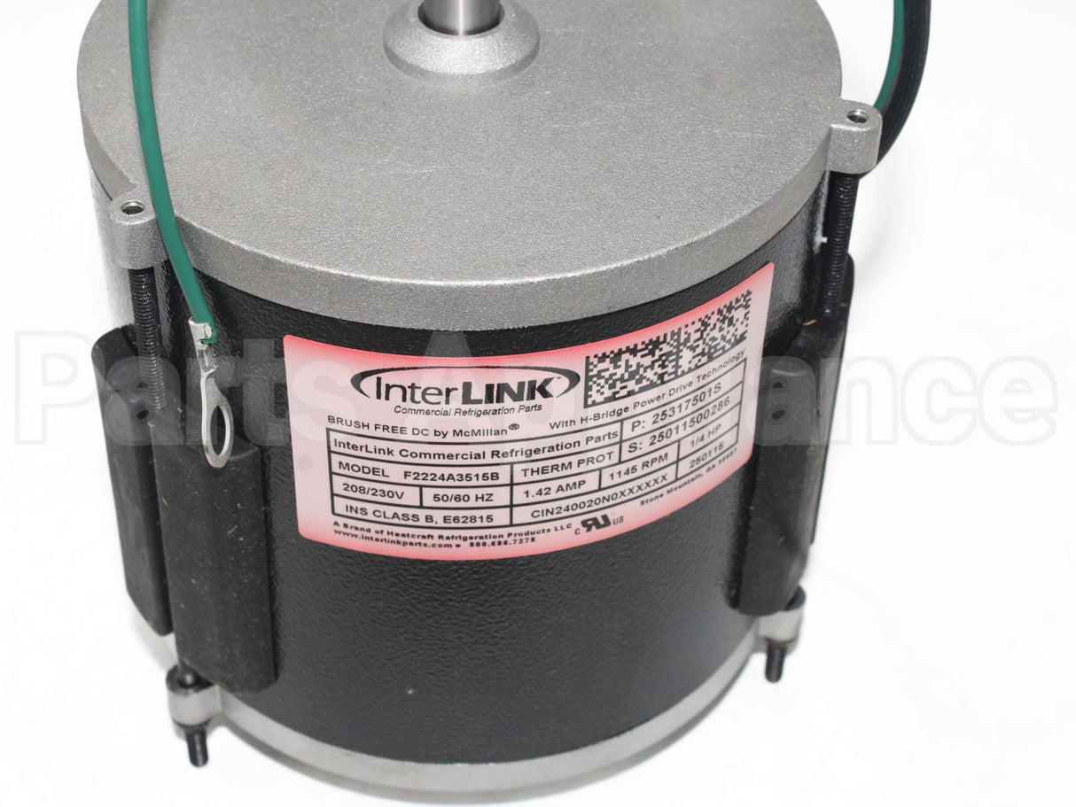 25317501S Heatcraft Refrigeration 1/4Hp 208-230 Ccw