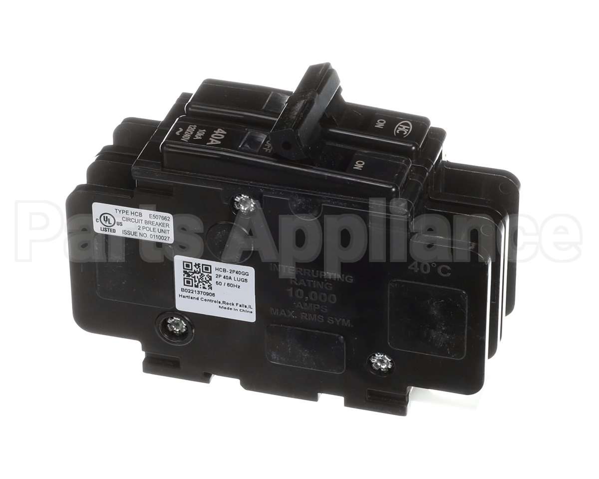 2589 Royal Range Circuit Breaker, 2 Pole, 40 Am