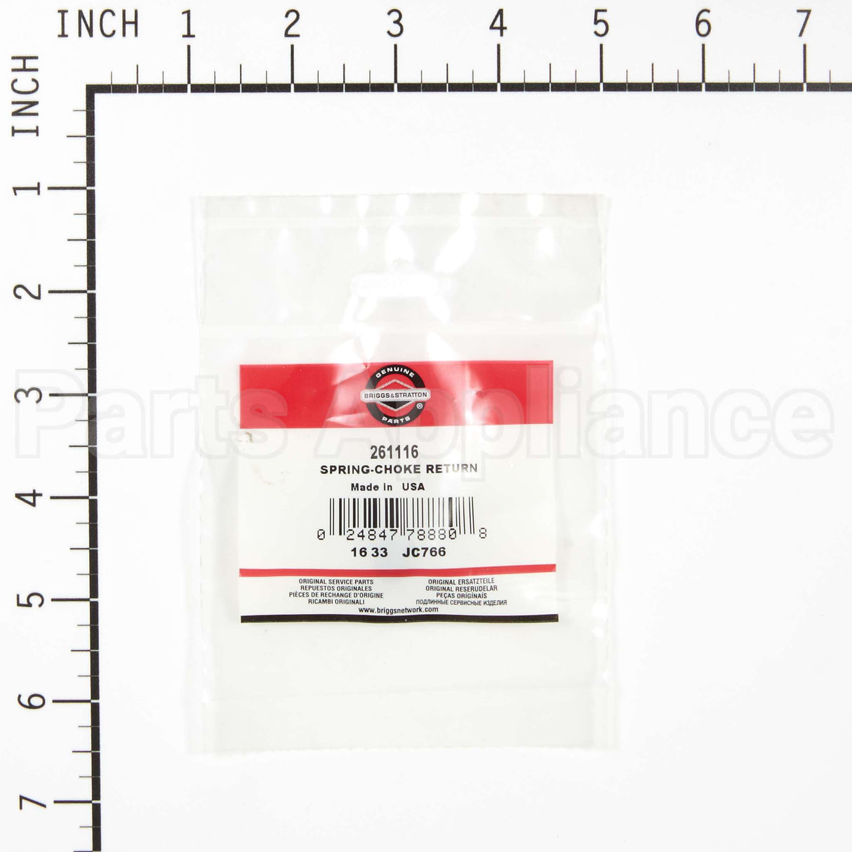 261116 Briggs & Stratton Spring-Choke Return