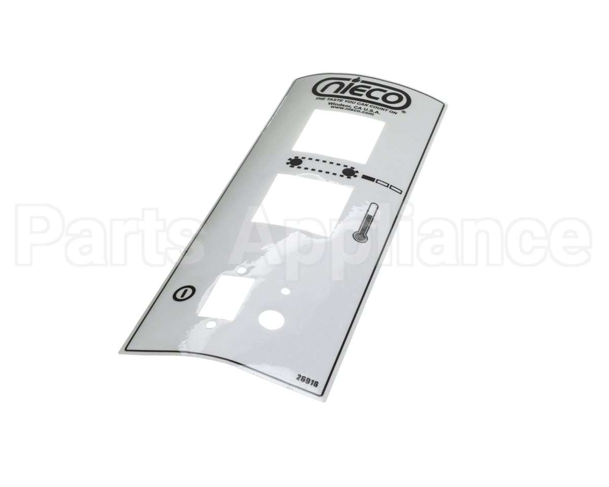 26916.0000 Nieco Label Control Box Pwrtempleft Speed