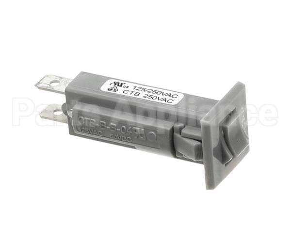 27181.0002 Bunn Circuit Breaker,Reset-4Amp(Gr