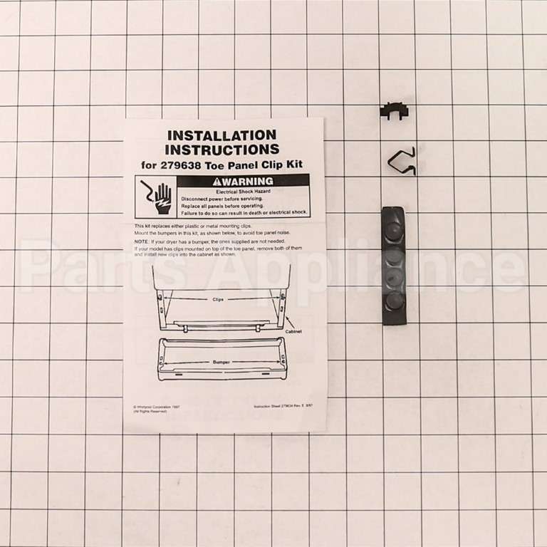 279638 Whirlpool Clip