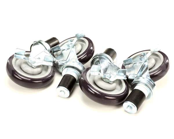 28-129S Krowne 1-5/8 Stem Caster With 5 Wheel (Set Of 4