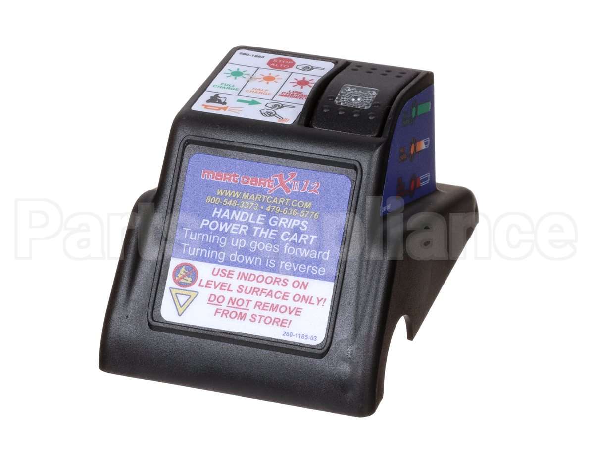 280-1230 Mart Cart Control Box Top Keyless
