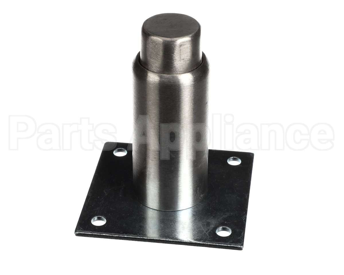 28010 Structural Concepts Leg Round W/Plate 4.00 Inss