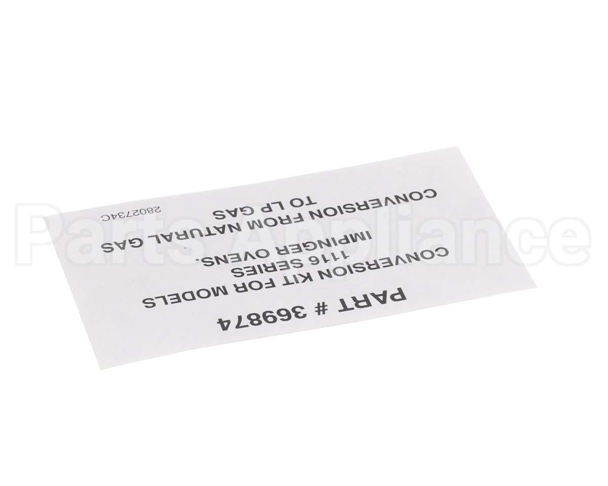 2802734 Lincoln Label Box 369874 Kit