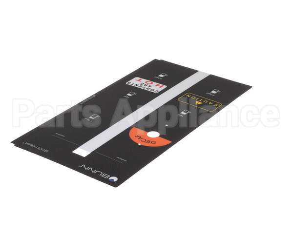 28159.0000 Bunn Decal,Decor W/Indicators(1.5G