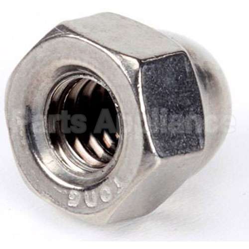 28777P Compatible Silver King 1/4-20 Acorn Locking Nut Ss