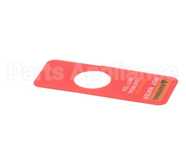 29007.0003 Bunn Decal, Hot Water Mcdonalds
