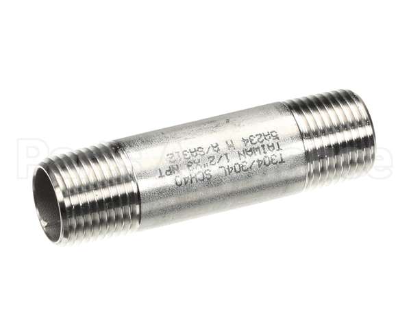 292-3010 American Dish Service Nipple, 1/2 X 3 Ss