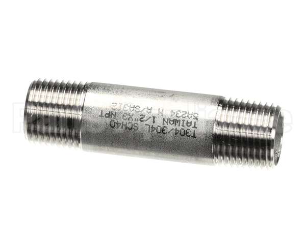 292-3010 American Dish Service Nipple, 1/2 X 3 Ss