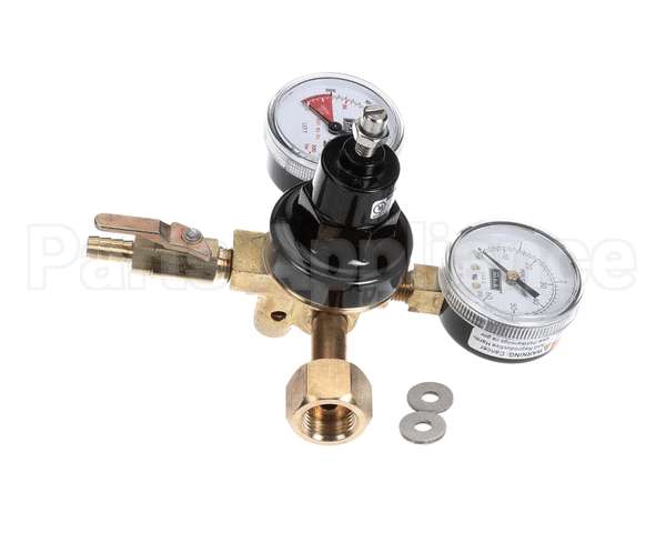 2928F Perlick Co2 Regulator, Primary, Twin G