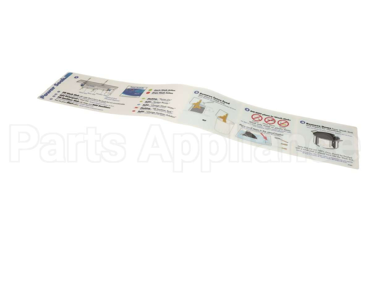 29486 Power Soak Systems Decal Backsplash Steps 14 L
