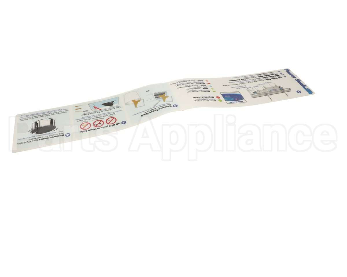 29486 Power Soak Systems Decal Backsplash Steps 14 L