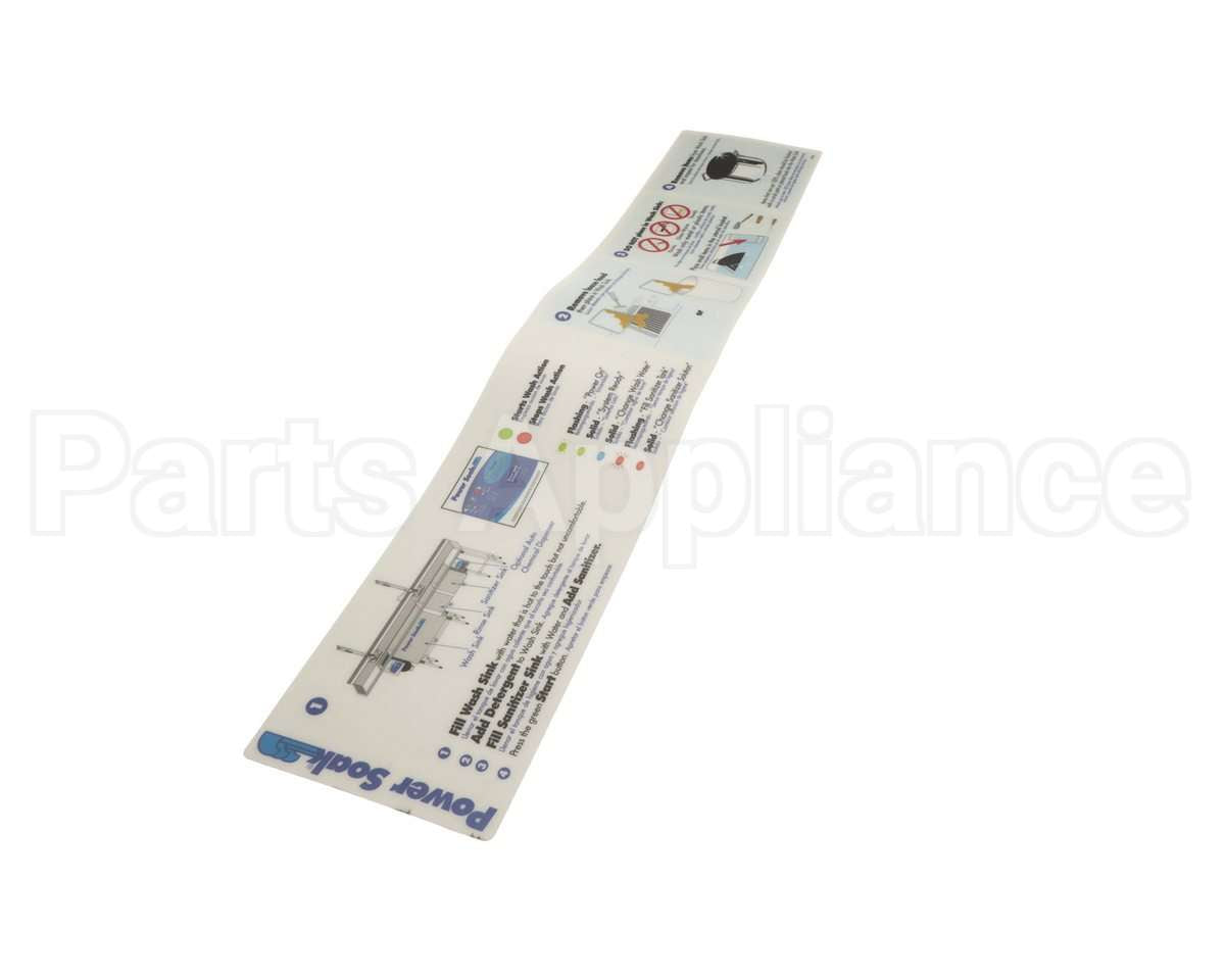 29486 Power Soak Systems Decal Backsplash Steps 14 L