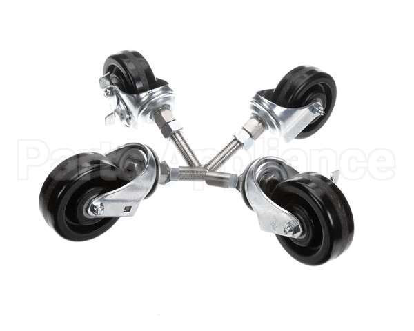2954.SET4 Hardt Caster Swivel 4 Adj.c/Set Blaz