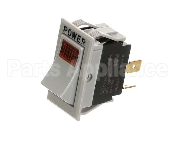 2E-35127 Star Switch Rkr, Plstc, Amber Lt