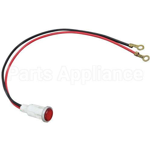 2J-05-07-0010 Compatible Star Signal Light 1/2" Red 250V