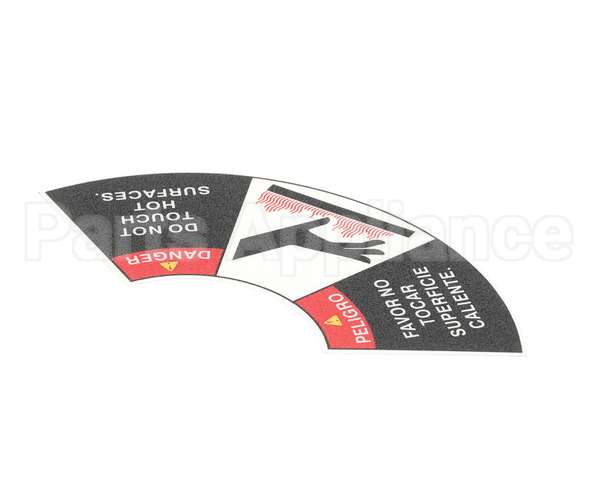 2M-12-WB-0053 Star Label Caution Hot
