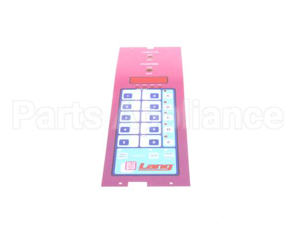 2M-60301-42 Lang Label-Pnl/Touchpad,Purple