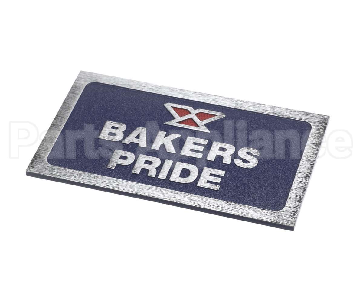 2M-8808902 Bakers Pride Nameplate-Bakers Pride De Ck Ovens