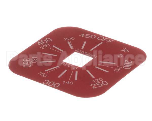 2M-A6087301 Magikitchn Label,Thermostat 200-450F