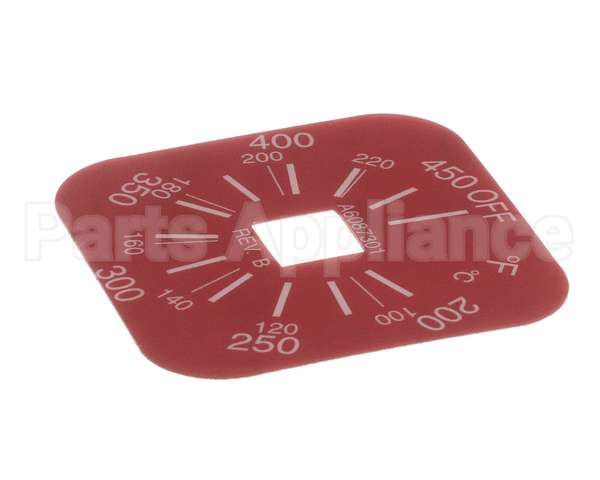 2M-A6087301 Magikitchn Label,Thermostat 200-450F