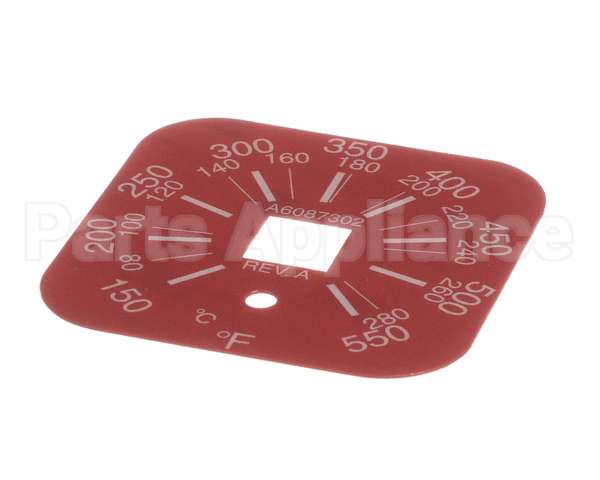 2M-A6087302 Magikitchn Label,Thermostat Mkg 150-550F