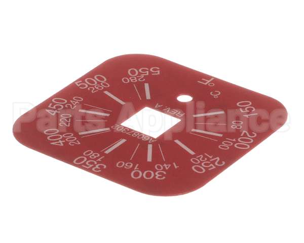 2M-A6087302 Magikitchn Label,Thermostat Mkg 150-550F