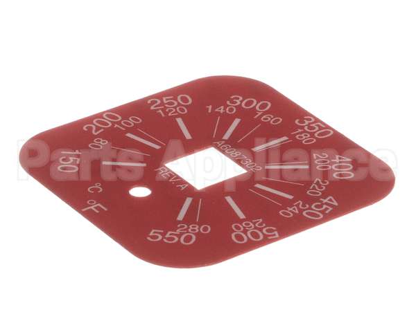 2M-A6087302 Magikitchn Label,Thermostat Mkg 150-550F