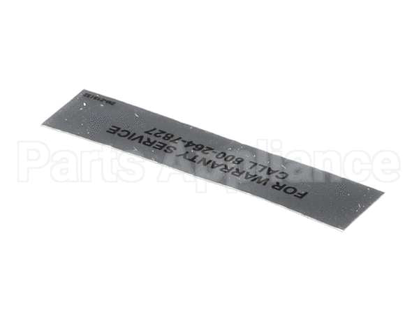 2M-Z15132 Star Label, Wrnty Star Hlmn